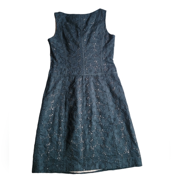 Kay Unger New York Floral Eyelet Dress - Picture 2 of 6